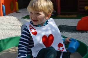 Child's Ace of Hearts Costume as displayed on Gifts and Supplies for Card Players