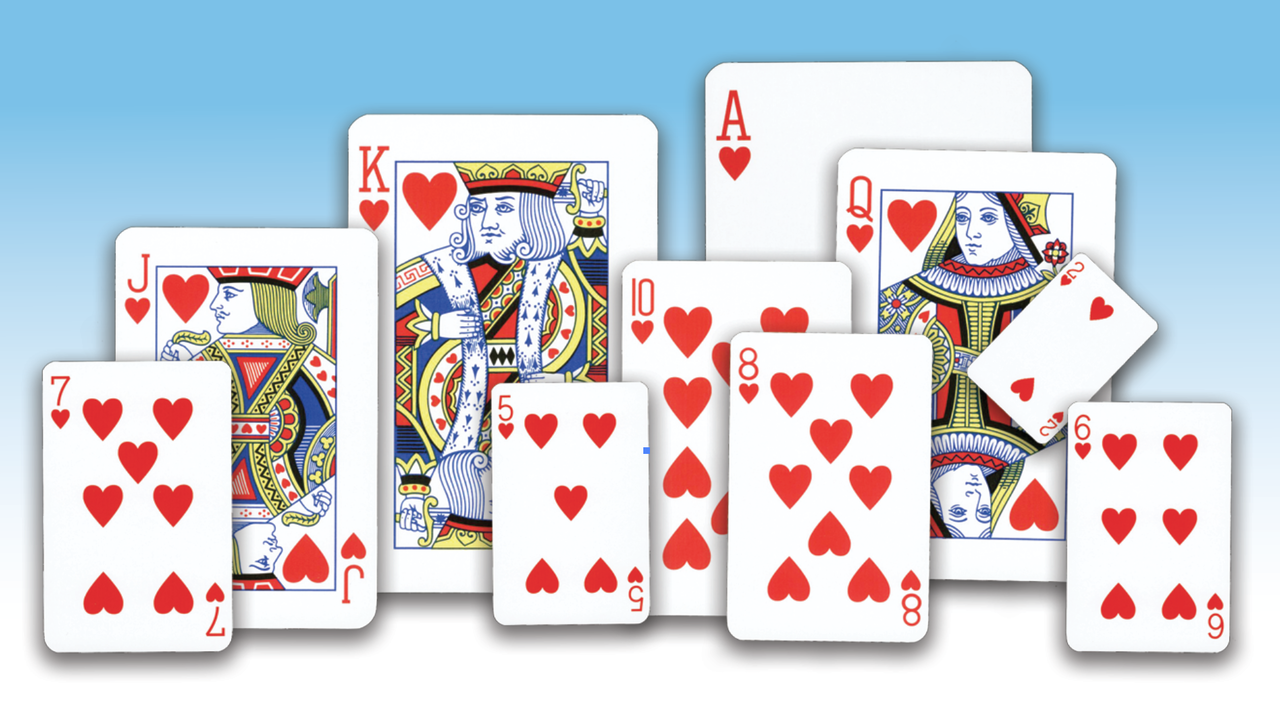 Playing Card Heart Family