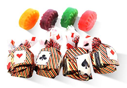 Suit Symbol Playing Card Motif Candy