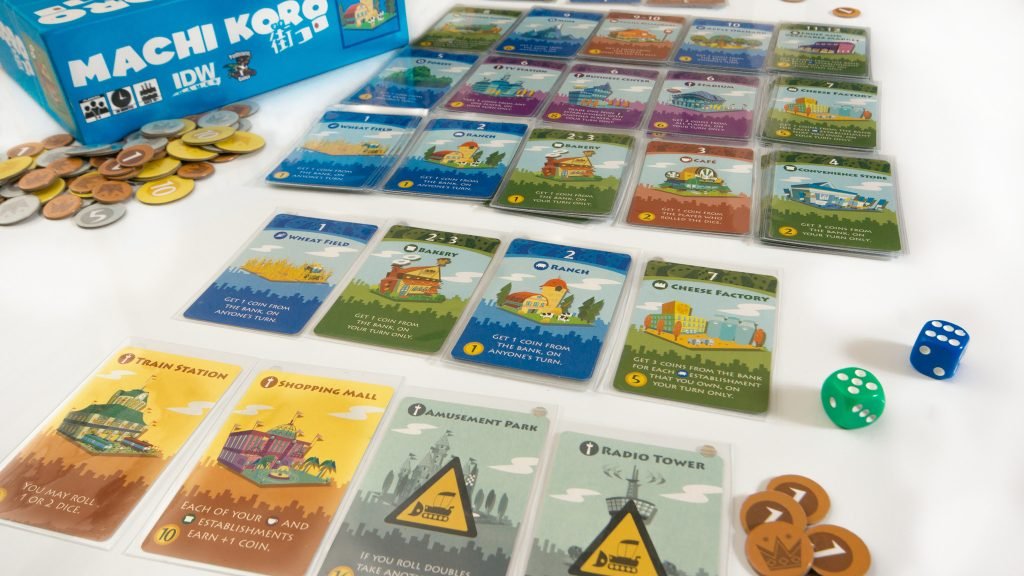 Machi Koro: The Perfect Game to Kick-off a regular Family Games Night