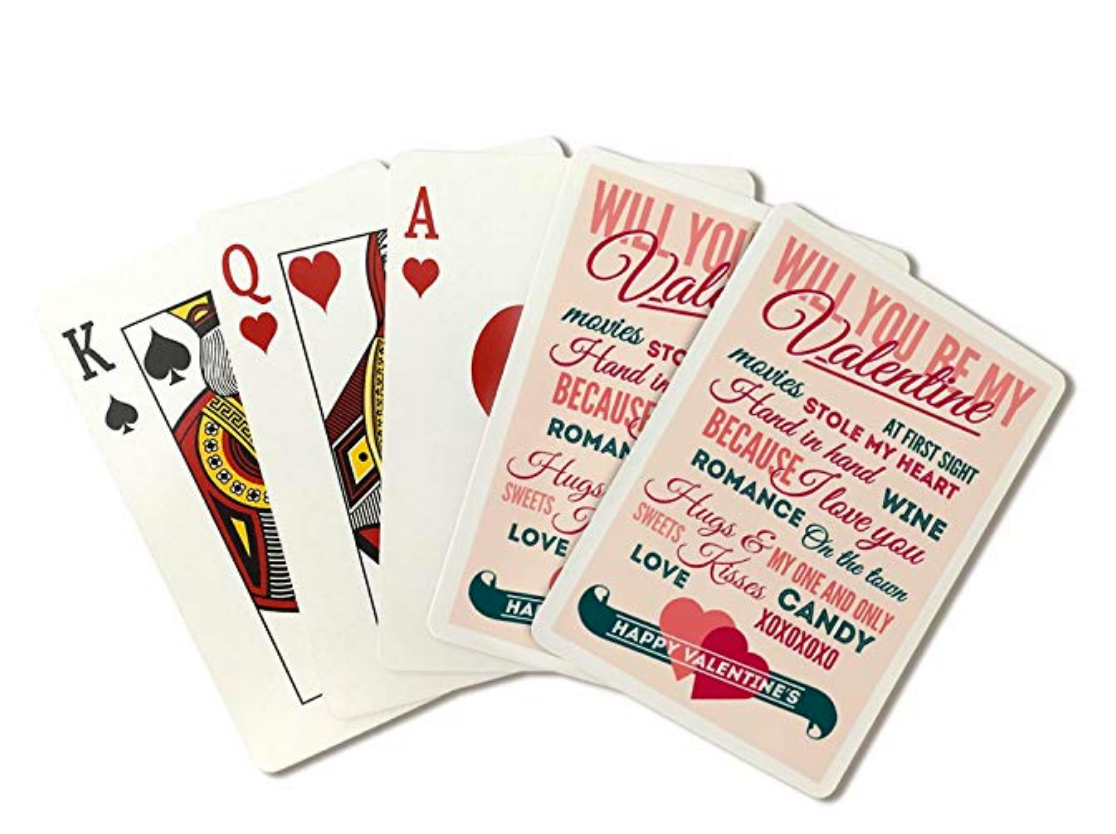 Valentine Playing Cards