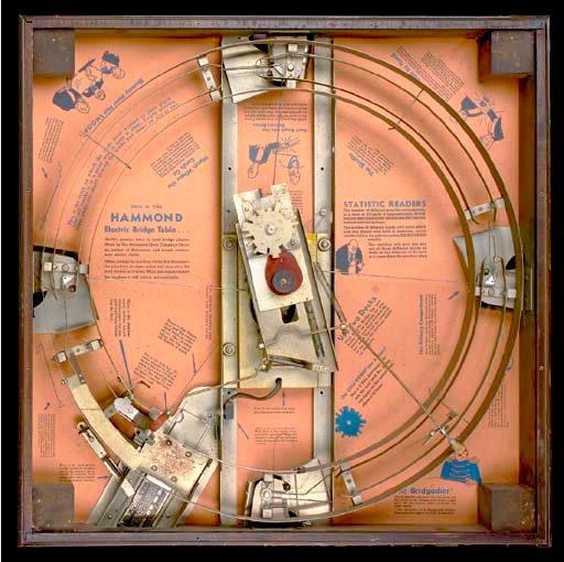 Bridge History: The Hammond Electric Bridge Table