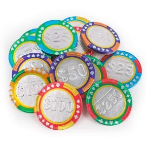 Poker Chips Chocolate