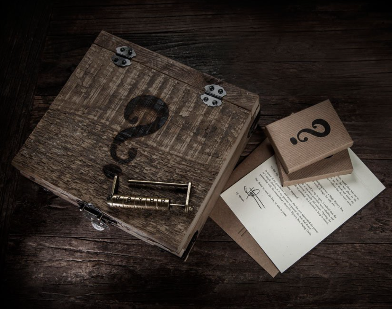 JJ Abrams Puzzle Box - Gifts or Card Players