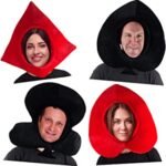 Playing card hats