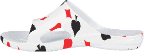Card theme slip on shoe