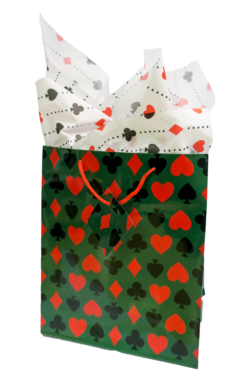 Christmas playing card design poker