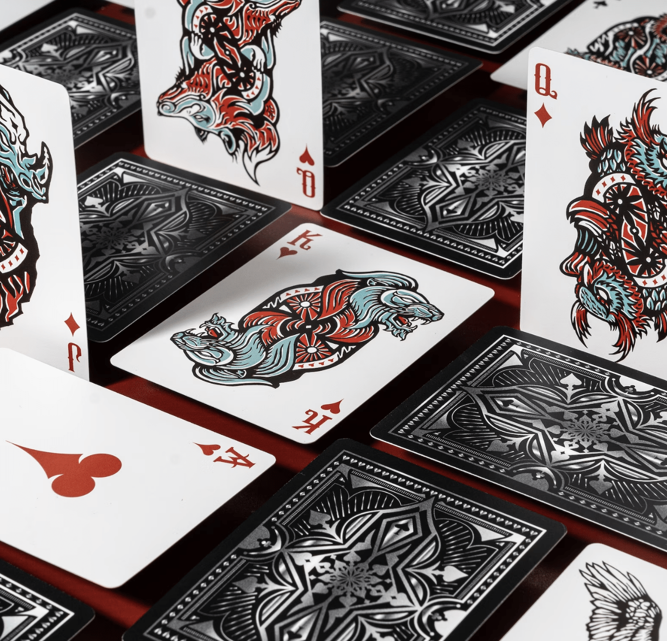 Animals World Playing Cards, Comic Art Deck, Poker 54 Playing Cards, Plastic Cards, A Perfect Gift