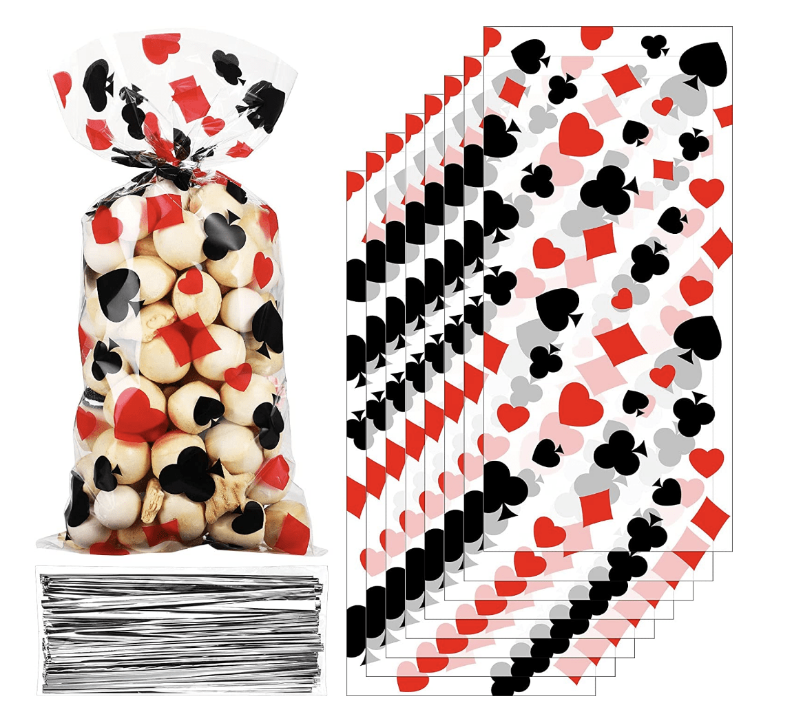 Suit Symbol Treat Bags