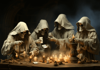 Playing cards in horror movies - a deck of death