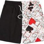 Mens card motif boxers