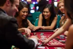 Play card games at a casino