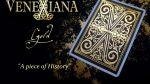 Venesiana Gold Playing Cards designed by Lotrek