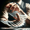 Hands dealing cards - photo for How to play Baccarat at a Live Dealer Casino