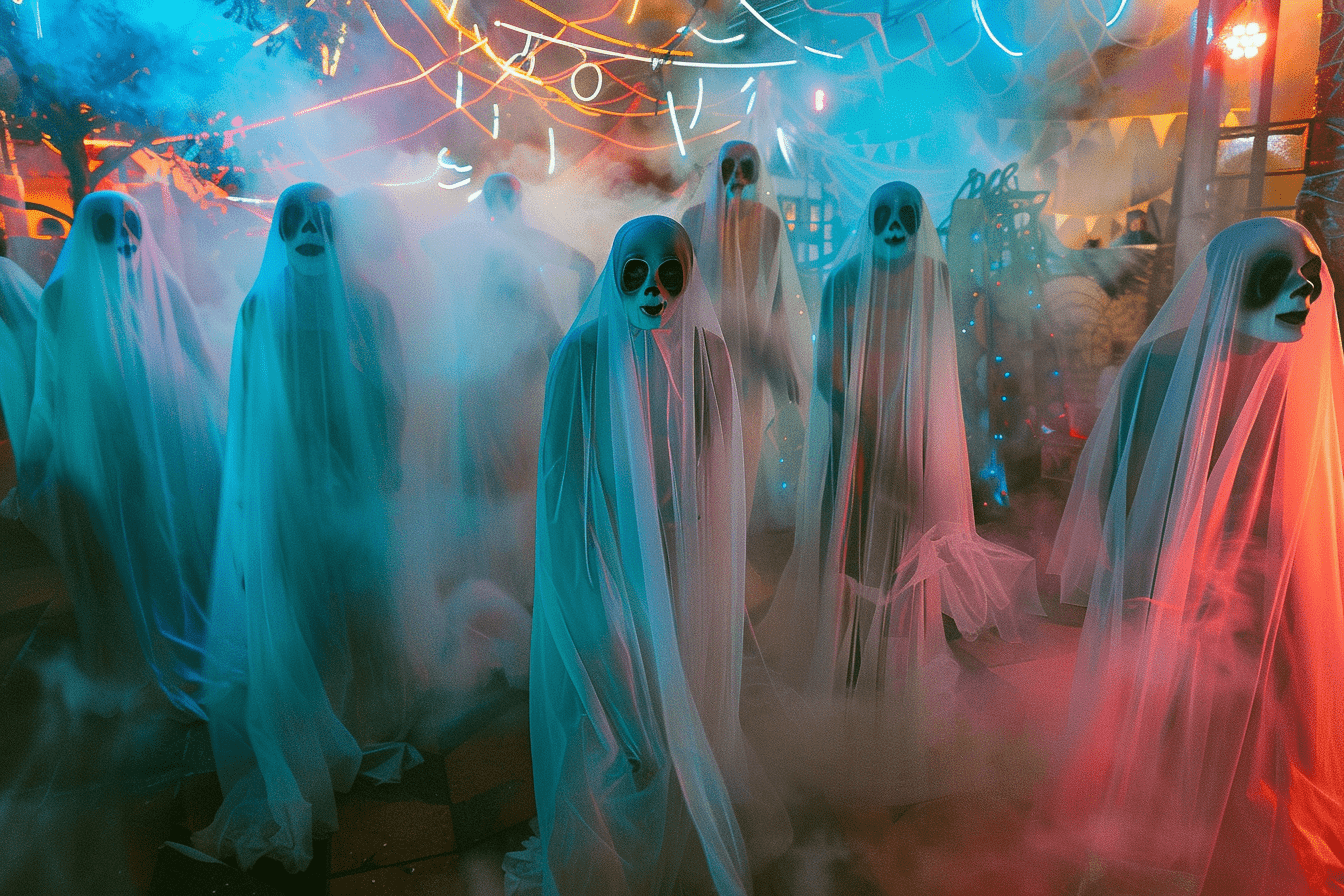 Playing Ghost and other Halloween Treats